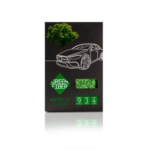 Green Fiber AUTO A5 Car towel for dry cleaning grey green 6