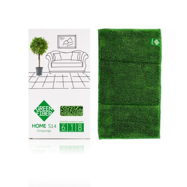 Green Fiber HOME S14 Twist sponge green 1