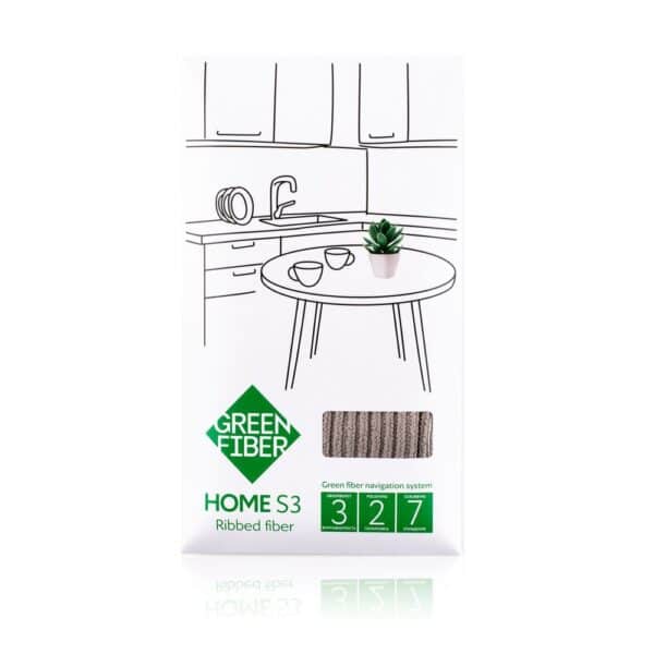 Green Fiber HOME S3 Ribbed fiber grey 4