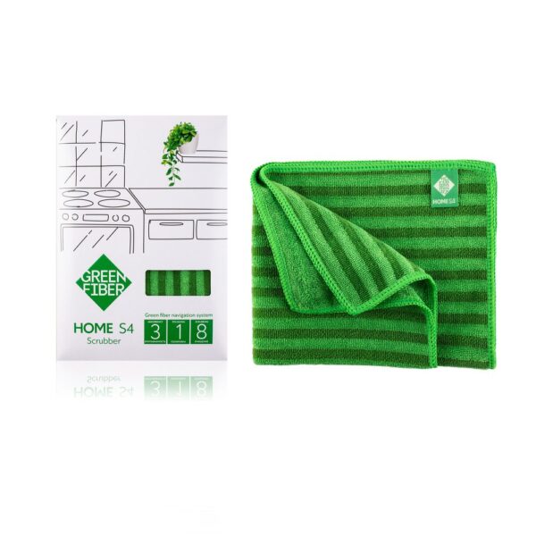 Green Fiber HOME S4 Twist scrubber green 1