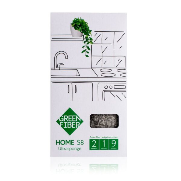 Green Fiber HOME S8 Involver sponge grey 4