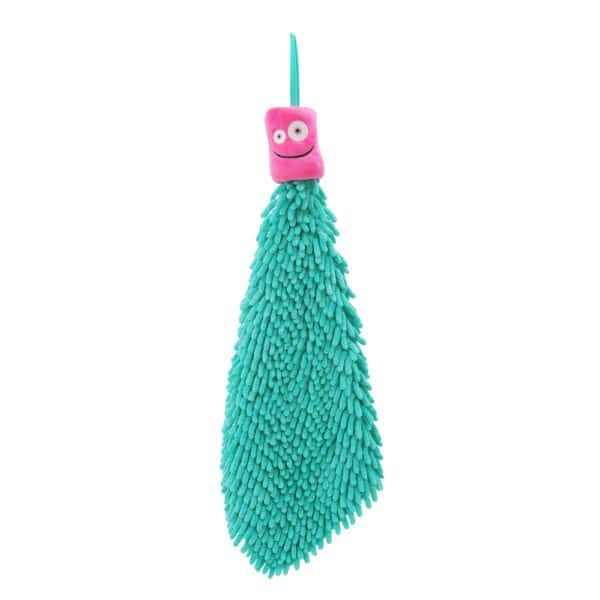 Green Fiber Totty baby hand towel turquoise 2