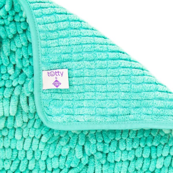 Green Fiber Totty baby hand towel turquoise 3