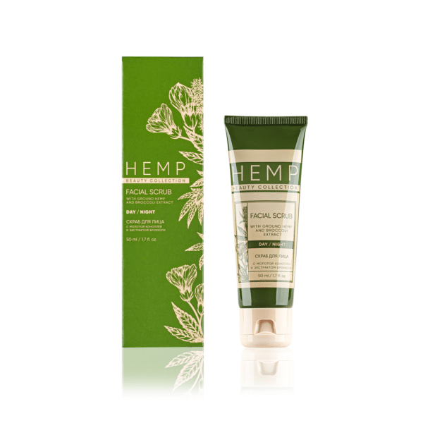 HEMP Face Scrub for gentle cleansing 1