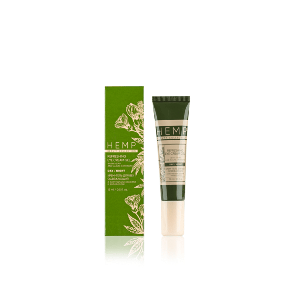 HEMP Refreshing Eyelid Cream gel with hemp and algae extracts 1