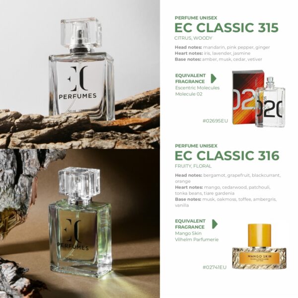 Perfume UNISEX EC CLASSIC 315 316