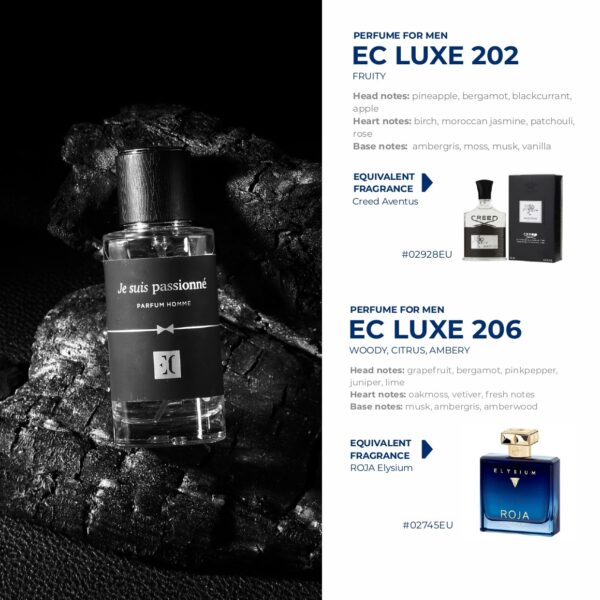 Perfume for MEN EC LUXE 202 206