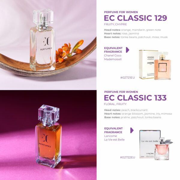 Perfume for WOMEN EC CLASSIC 129 133