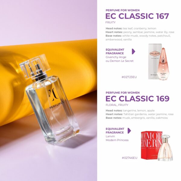 Perfume for WOMEN EC CLASSIC 167 169