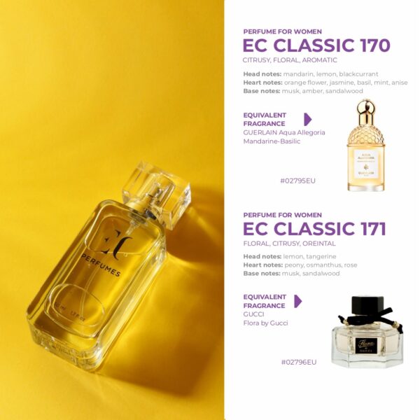 Perfume for WOMEN EC CLASSIC 170 171