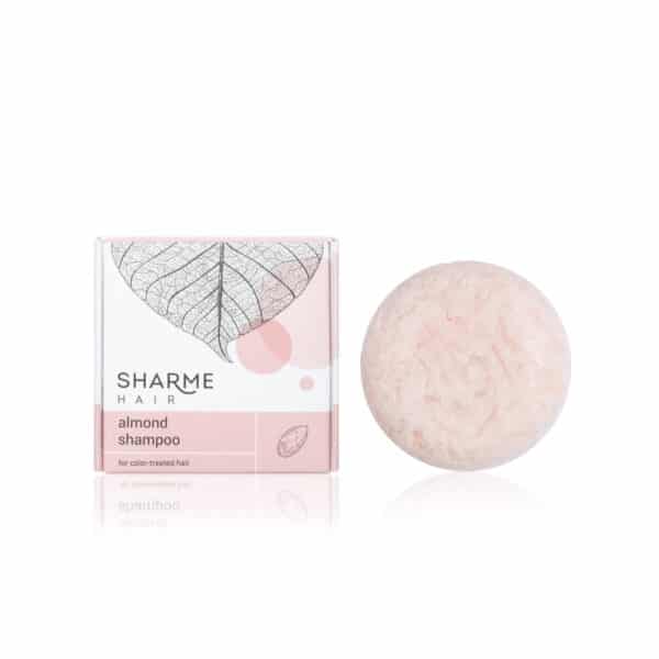 Sharme Hair Almond Natural Solid Shampoo for Dyed Hair 1
