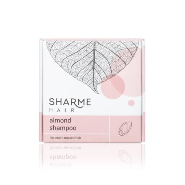 Sharme Hair Almond Natural Solid Shampoo for Dyed Hair 3