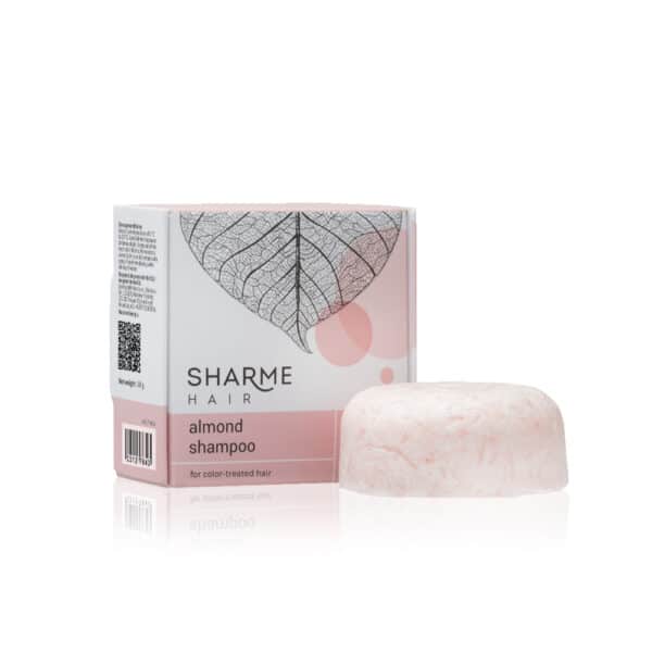 Sharme Hair Almond Natural Solid Shampoo for Dyed Hair 4