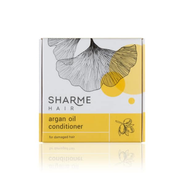 Sharme Hair Argana Oil Natural Solid Conditioner for Damaged Hair 2