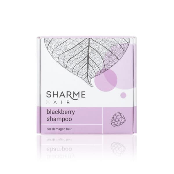 Sharme Hair Blackberry Natural Solid Shampoo for Damaged Hair 3
