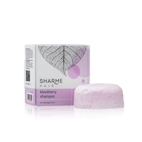 Sharme Hair Blackberry Natural Solid Shampoo for Damaged Hair 4