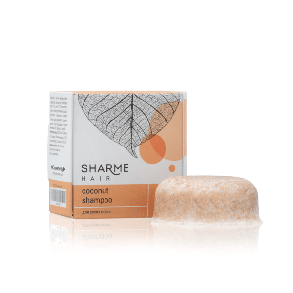 Sharme Hair Coconut Natural Solid Shampoo for Dry Hair 4