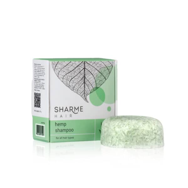 Sharme Hair Hemp Oil Natural Solid Shampoo for Any Hair Type 4