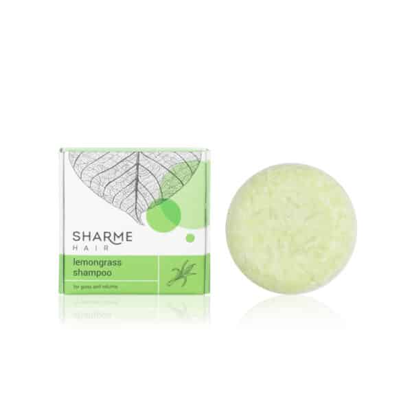 Sharme Hair Lemongrass Natural Solid Shampoo for Dull Hair 1