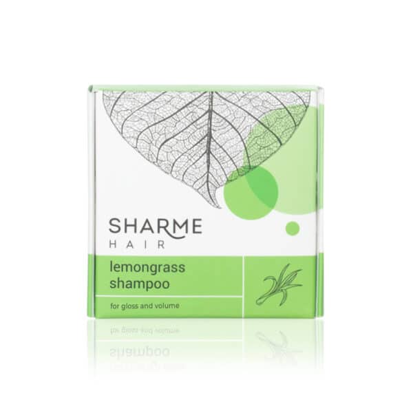 Sharme Hair Lemongrass Natural Solid Shampoo for Dull Hair 3