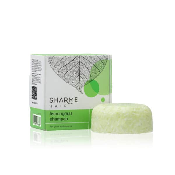 Sharme Hair Lemongrass Natural Solid Shampoo for Dull Hair 4