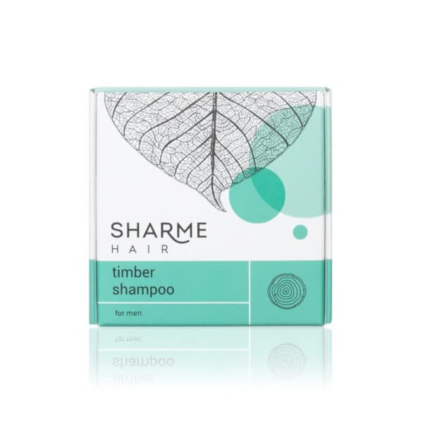 Sharme Hair Timber Natural Solid Shampoo for Men 3