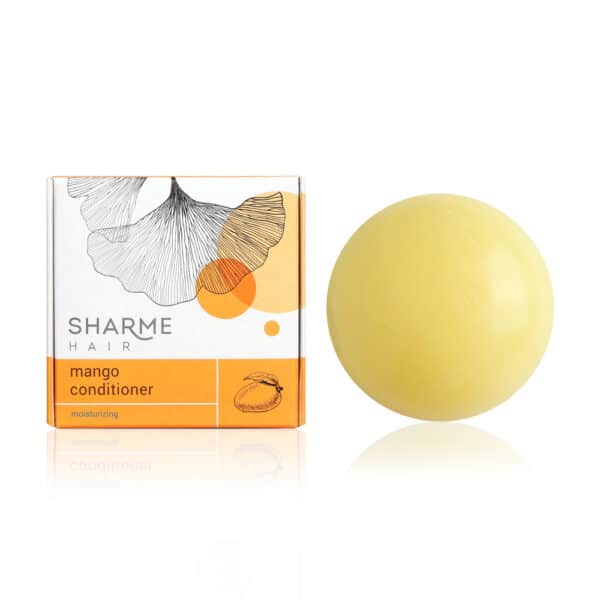 Sharme Hair Mango Natural Solid Conditioner with mango butter moisturizing 45 g 1
