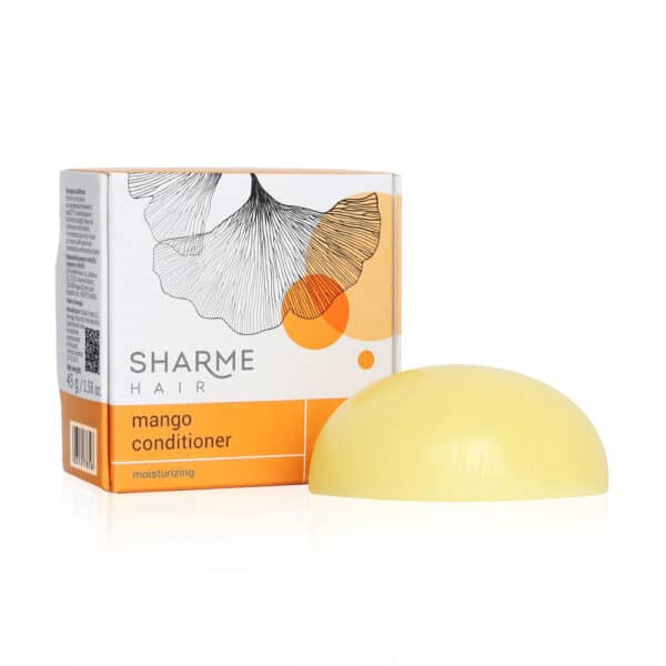 Sharme Hair Mango Natural Solid Conditioner with mango butter moisturizing 45 g 4