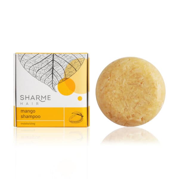 Sharme Hair Mango Natural Solid Shampoo with mango butter moisturizing 50 g 1
