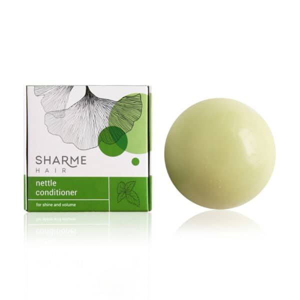 Sharme Hair Nettle Natural Solid Conditioner with nettle extract for shine and volume 45 g 1