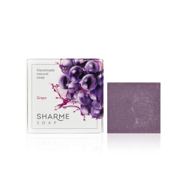 SHARME SOAP Grape Natural Solid Handmade Soap 1