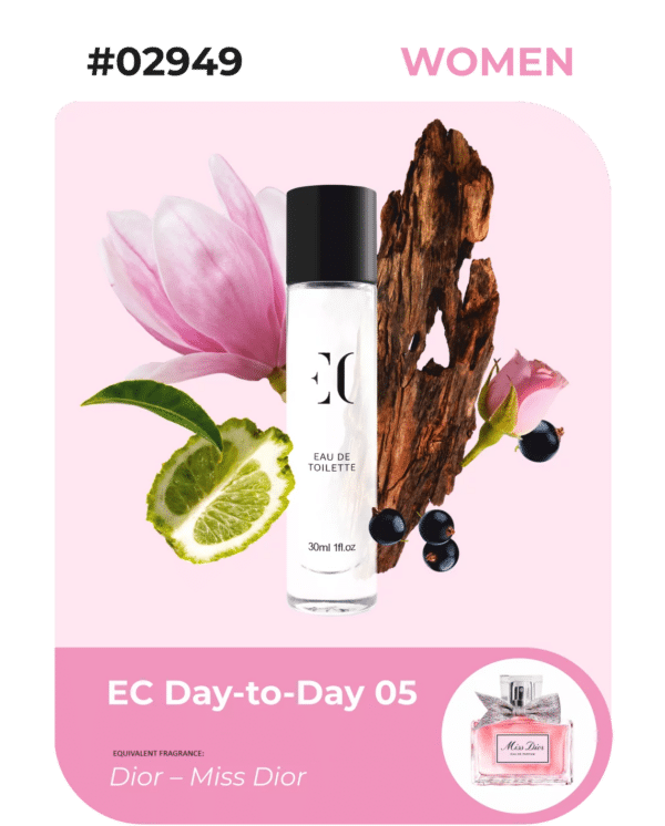 EC Day to Day 05 Womens Eau de Toilette 30 ml 4