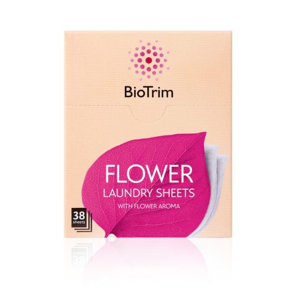 BioTrim FLOWER Laundry detergent sheets for strong stains 38 pcs 1