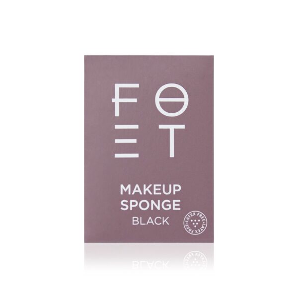 Makeup sponge Foet black 3